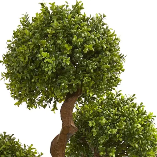 3.5ft. Potted Four Ball Boxwood Topiary Tree {3}