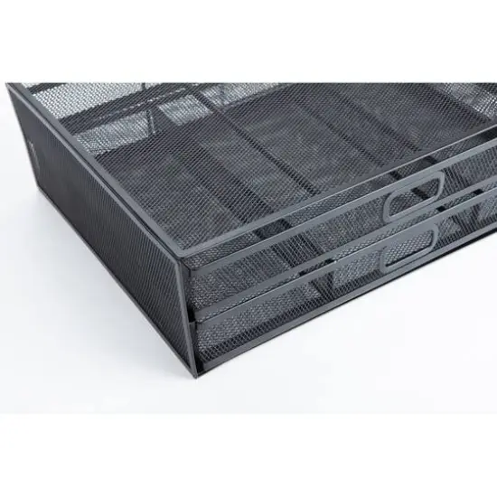 Mind Reader Monitor Stand with Drawer Storage {9}