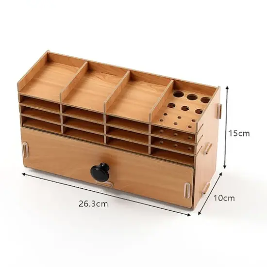 Sparkly Selections DIY Wooden Diamond Painting Tool Storage Rack {3}