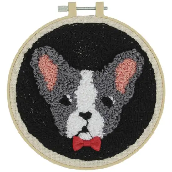 Fabric Editions Needle Creations Bulldog Needle Punch Kit {5}