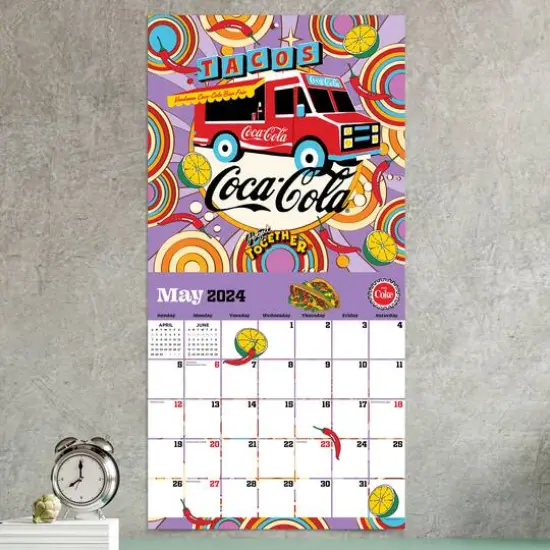 TF Publishing 2024 Coca Cola: Festival of Life Wall Calendar {5}