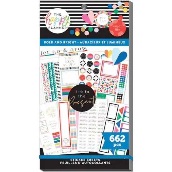 The Happy Planner&reg; Bold & Bright Sticker Book {1}