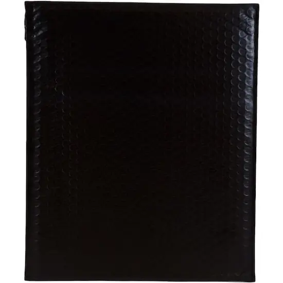 JAM Paper 10" x 13" Bubble Padded Mailers with Self Adhesive Closure, 12ct. Black Matte {5}