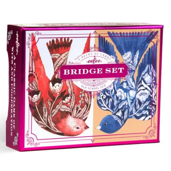 eeBoo Piece & Love Malin's Birds Bridge Playing Card Set {1}