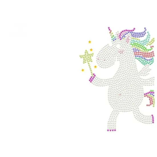 Diamond Dotz&reg; Beginner Unicorn Wish Diamond Painting Card Kit {3}