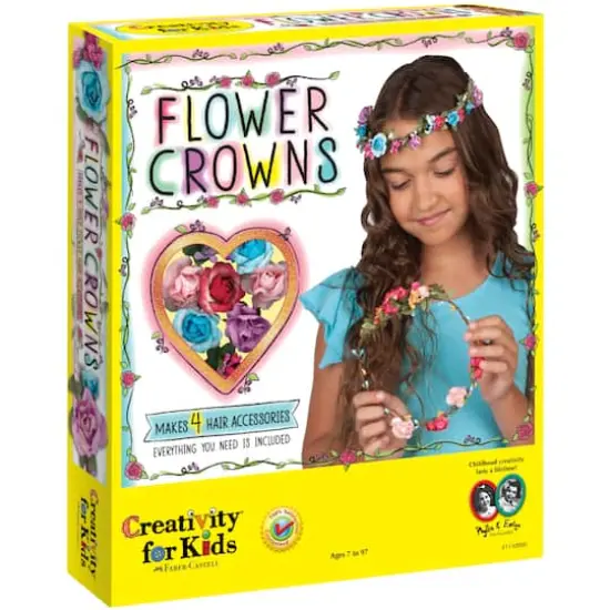Creativity for Kids Flower Crowns Kit {1}