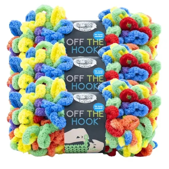3 Pack Lion Brand&reg; Off The Hook&trade; Yarn Cosmic Dust {1}