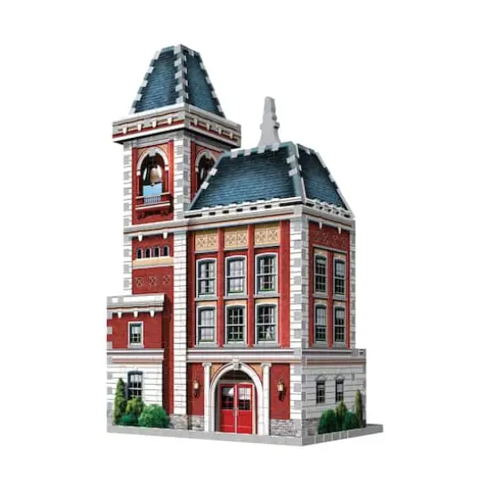 Wrebbit 3D Puzzle&trade; Urbania Collection Fire Station 285 Piece Puzzle {5}