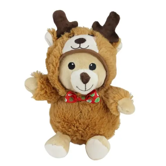 8" Teddy Bear Stuffed Animal Figures in Christmas Costumes {6}