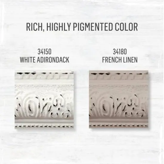 FolkArt&reg; Home Decor&trade; White & Tan Chalk Paint with Brushes Kit {3}