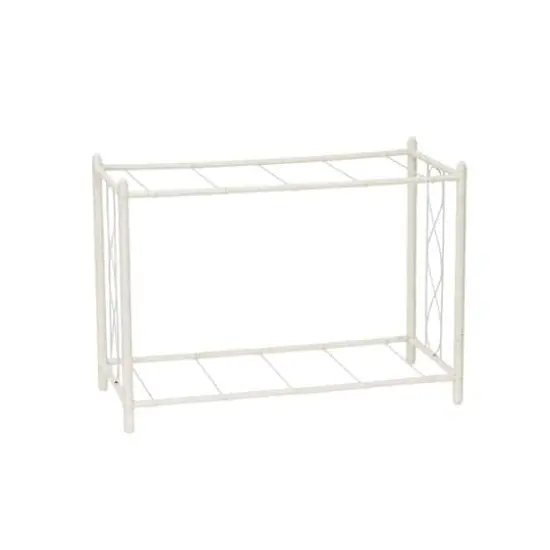 Household Essentials Raised Plant Stand White {8}