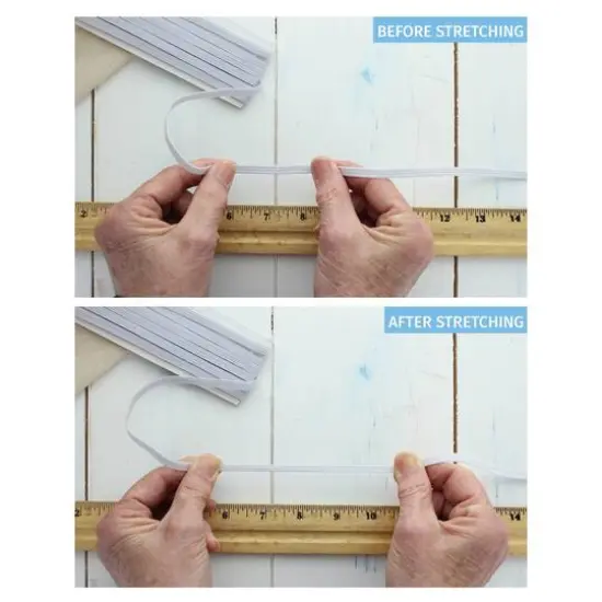 Essentials by Leisure Arts Flat Braid Elastic, 0.24"x 25yd. {4}