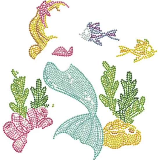 Diamond Dotz&reg; Little Mermaid Diamond Box Painting Kit {3}