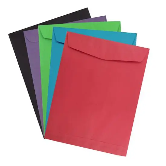 JAM Paper 10" x 13" Assorted Open End Catalog Envelopes, 50ct. {1}
