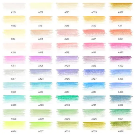 Arteza&reg; Classic Pastel Colored Pencil Set {3}