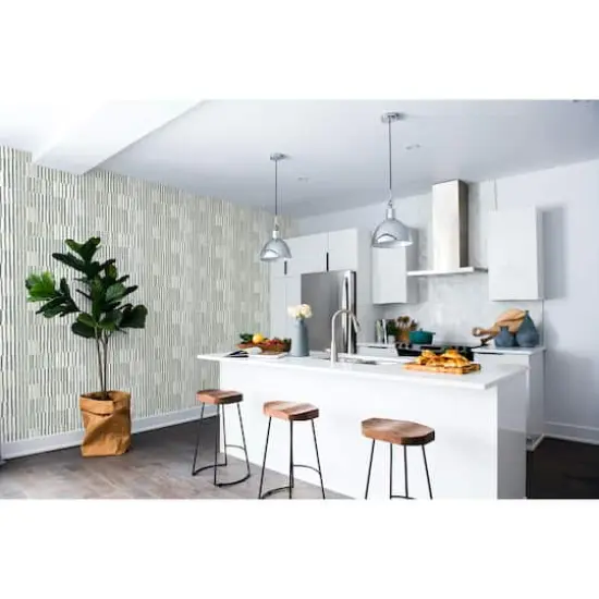 NuWallpaper Kingston Gray Peel & Stick Wallpaper {4}