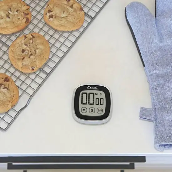 Escali Black Touch Screen Digital Timer {6}