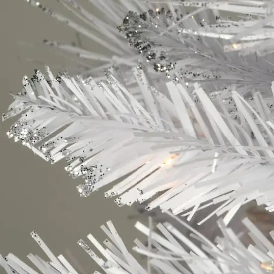 4.5ft. Pre-Lit Winchester White Pine Artificial Christmas Tree, Clear Lights {5}