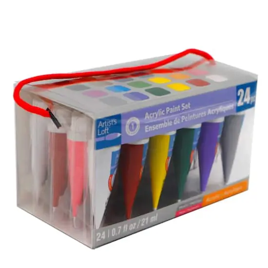 Metallic & Neon Acrylic Paint Set by Artist's Loft&trade; {7}