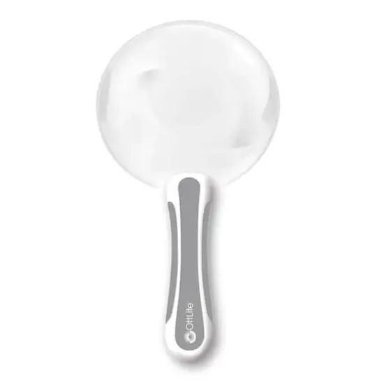 OttLite 5" Rimless LED Handheld Magnifier {1}