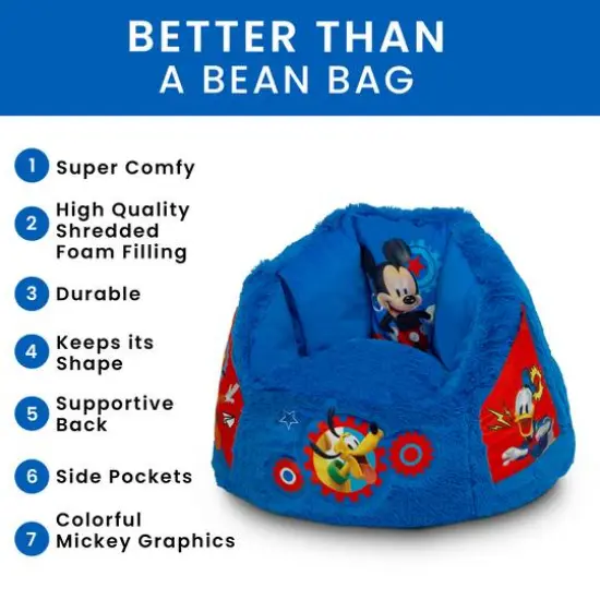 Disney&reg; Mickey Mouse Cozee Fluffy Chair  {3}