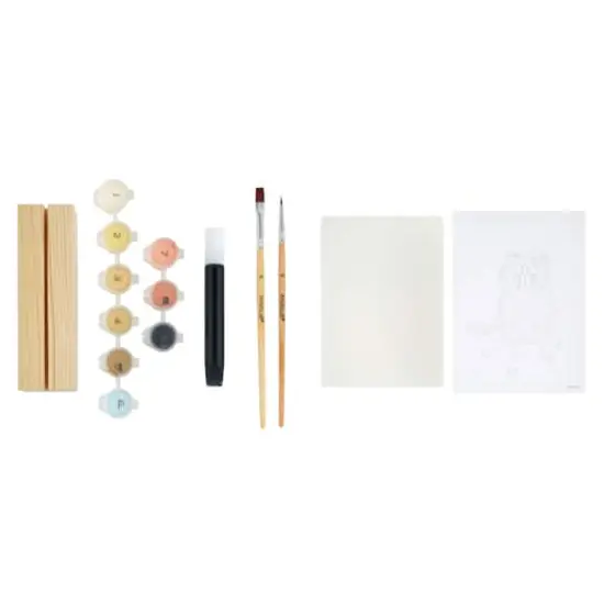 5" x 7" Golden Retriever Paint-by-Number Acrylic Surface Kit by Artist's Loft® {3}