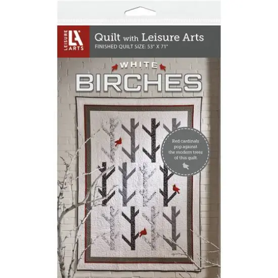 Leisure Arts&reg; White Birches Quilt Pattern {1}