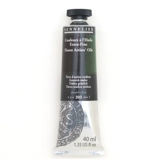 Sennelier Artists' Oil Color, 40mL 203 Greenish Umber S1 {1}