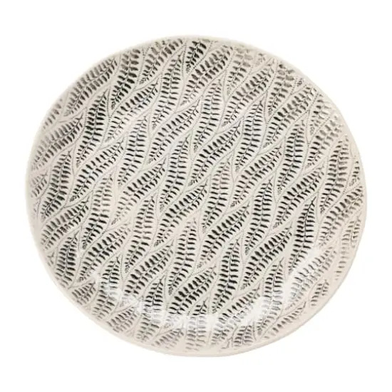 Hello Honey&reg; 7.75" Round Hand Stamped Stoneware Plate Set {8}