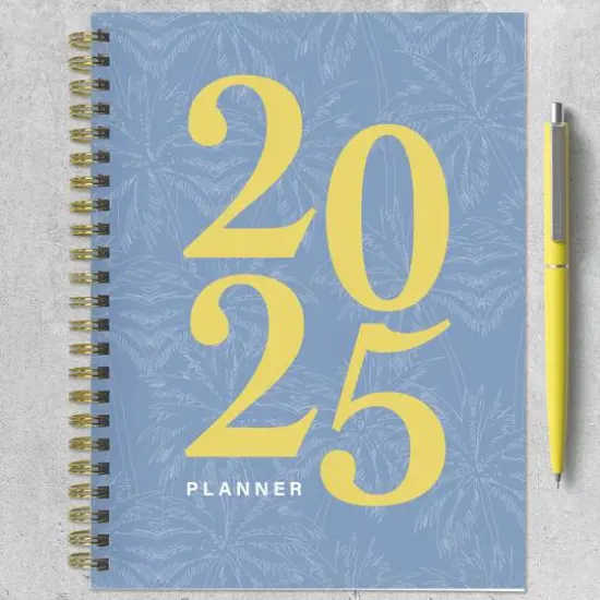 TF Publishing 2025 Medium Italian Sky Weekly Monthly Spiral Planner {7}