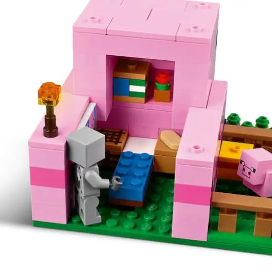 LEGO&reg; Minecraft&reg; The Baby Pig House Gamer Building Toy Animal Set for Kids 21268 {6}