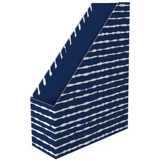 Lady Jayne Indigo Lines Magazine Holder {3}