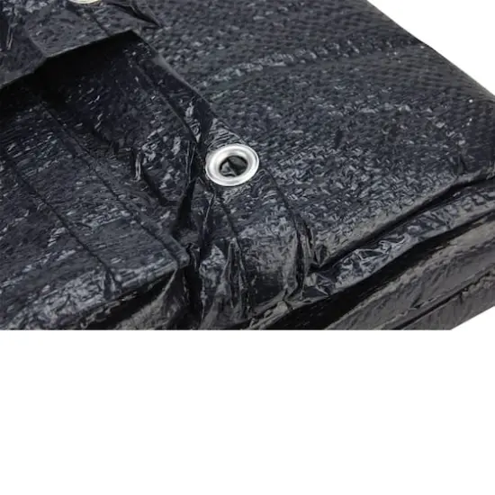 Swim Central 24ft. Black Oval Above Ground Swimming Pool Winter Cover {3}