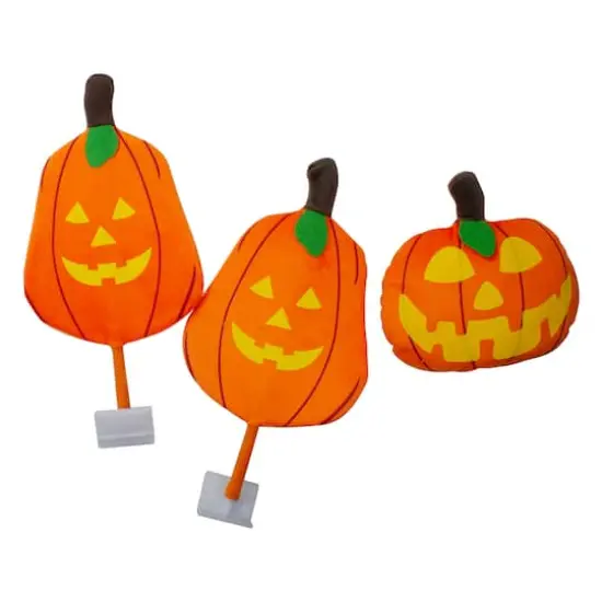 Pumpkin Halloween Car Decorating Kit {3}