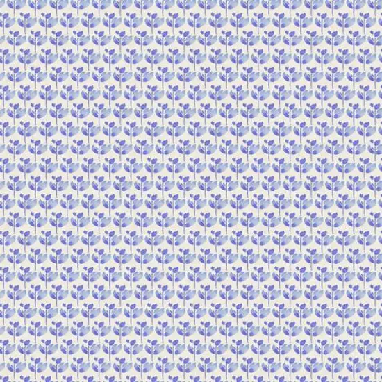 Suzanne Nicoll Blue Peacock Ditsy Cotton Fabric {3}