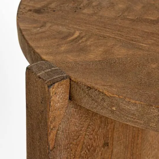Hello Honey&reg; Paulownia Wood Table Brown {4}
