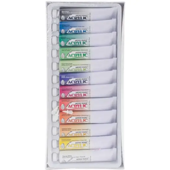 Royal & Langnickel&reg; 12 Color Acrylic Paint Set {4}