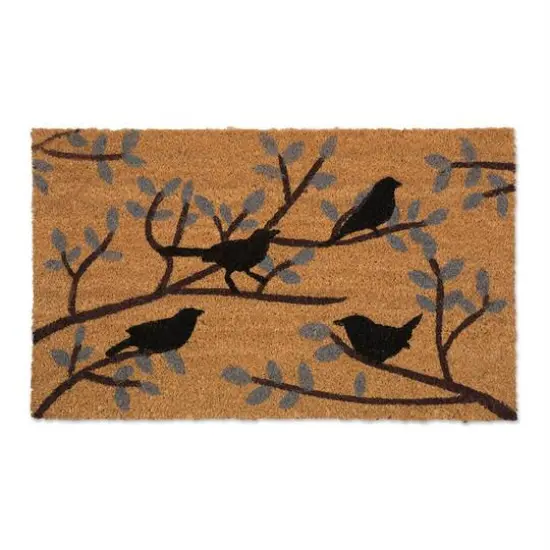 DII&reg; J&M Birds Vinyl Back Coir Doormat {1}