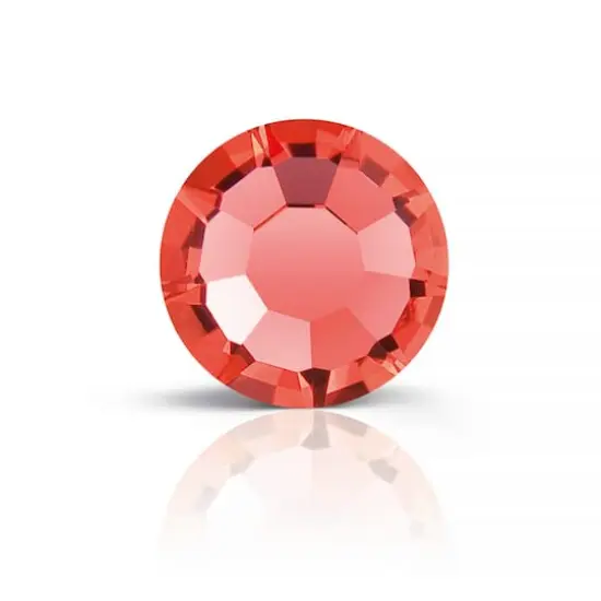 Preciosa MAXIMA SS7 Flat Back Czech Crystals, 144ct. Padparadscha {1}