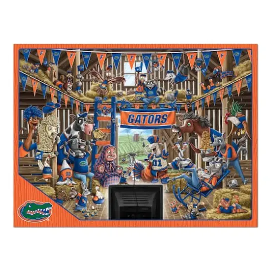 College Barnyard Fans 500 Piece Puzzle Florida Gators {5}