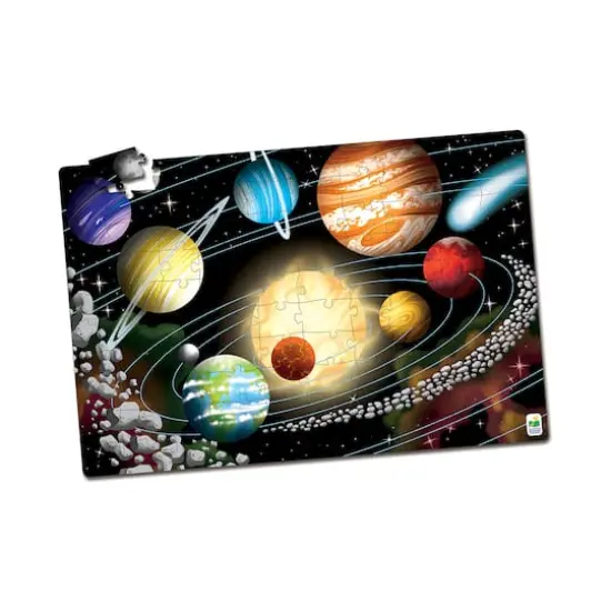 Puzzle Doubles!&reg; Glow in the Dark Space 100 Piece Puzzle {3}