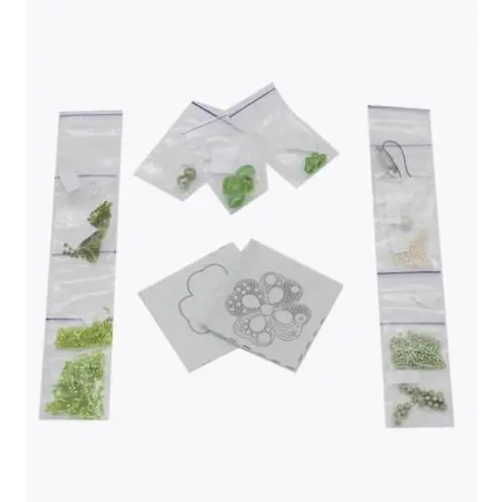 Crystal Art Beadwork Kit For Creating Brooch Symbol Of Luck {7}