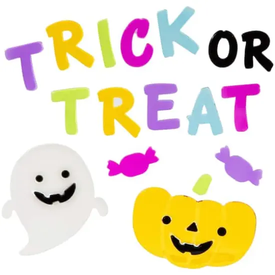 Double Sided Halloween Gel Window Clings, 4ct. {5}