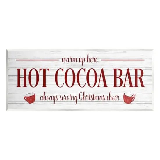 Stupell Industries Hot Cocoa Bar Wall Art {1}