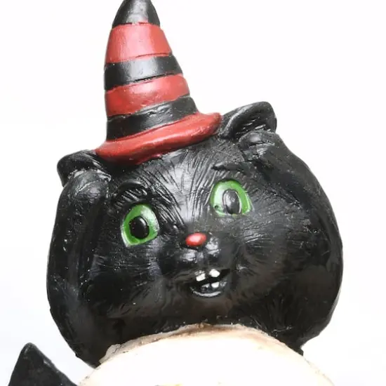 5" EEK Skulls with Black Cats {4}