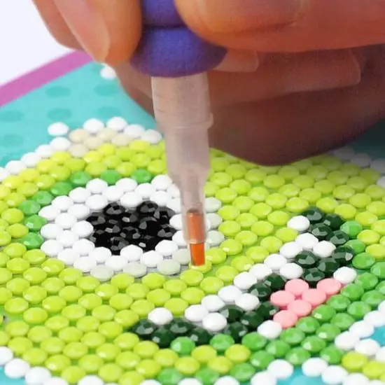 Camelot Dotz&reg; Beginner Mike Wazowski Fun Diamond Painting Kit {5}