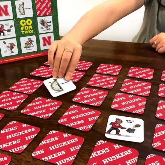 College Team Licensed Memory Match Game Nebraska Cornhuskers {6}
