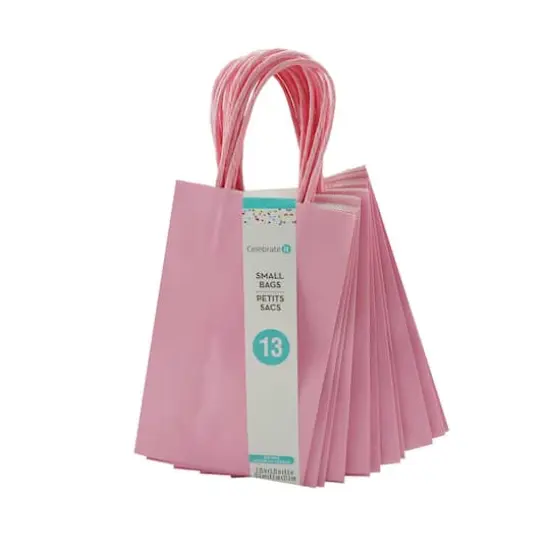 Small Pink Gift Bags by Celebrate It&trade;, 13ct. {5}
