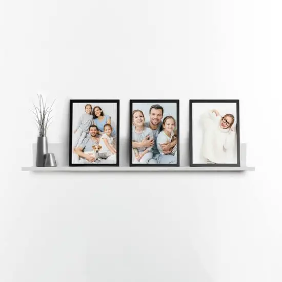 HangZ&trade; White No Stud Photo Ledge {4}