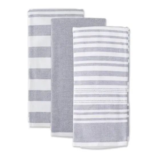 DII&reg; French Blue French Terry Dish Towels, 3ct. {4}